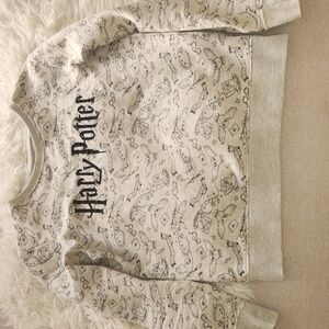 Warner Bros. Harry Potter Gray Fleece Sweater